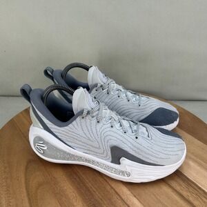 Under Armour Curry 11 Future Curry Basketball Shoes Grey White Womens 7.5